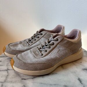 Toms Women's Gray and Tan Sneakers